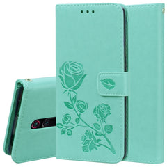 Rose Embossed Horizontal Flip PU Leather Case with Holder & Card Slots & Wallet, for Huawei Honor 20, for Huawei Honor 20 Pro, for Xiaomi Redmi K20 / K20 Pro, for Xiaomi Redmi 7A