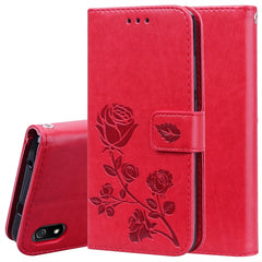 Rose Embossed Horizontal Flip PU Leather Case with Holder & Card Slots & Wallet, for Huawei Honor 20, for Huawei Honor 20 Pro, for Xiaomi Redmi K20 / K20 Pro, for Xiaomi Redmi 7A