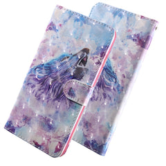 3D Coloured Drawing Pattern Horizontal Flip Leather Case with Holder & Card Slots & Wallet & Lanyard, For Google Pixel 3a, For Google Pixel 3a XL