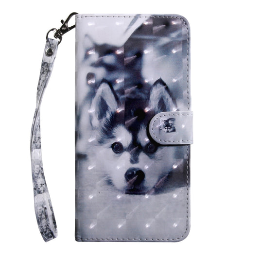 3D Painting Pattern Coloured Drawing Horizontal Flip TPU + PU Leather Case with Holder & Card Slots & Wallet, For LG Stylo 5, For LG K40