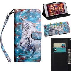 3D Painting Pattern Coloured Drawing Horizontal Flip TPU + PU Leather Case with Holder & Card Slots & Wallet, For LG Stylo 5, For LG K40, For LG V50 ThinQ