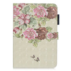 For  Galaxy Tab A 8 (2019) / Flower Butterfly