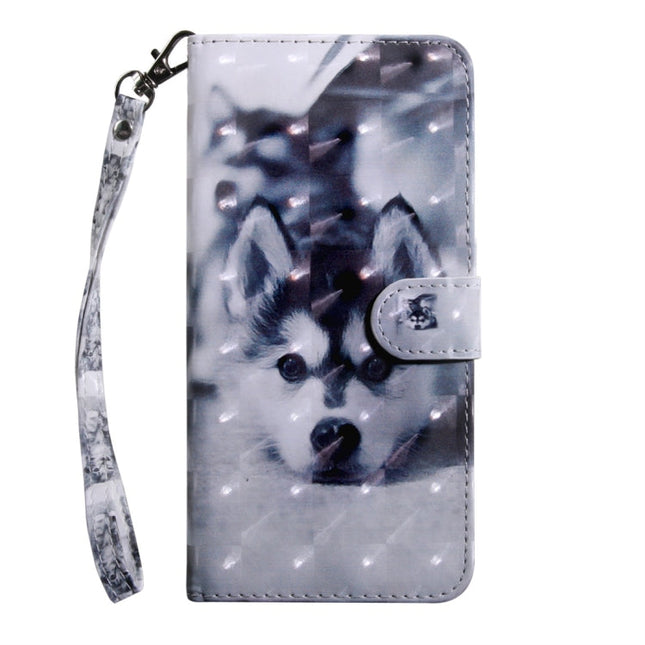 3D Coloured Drawing Pattern Horizontal Flip Leather Case with Holder & Card Slots & Wallet & Lanyard, for Xiaomi Redmi 7S / Redmi Note 7 Pro, for Galaxy A10E / A20E