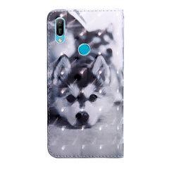 3D Painting Pattern Coloured Drawing Horizontal Flip TPU + PU Leather Case with Holder & Card Slots & Wallet, For Huawei P Smart Z, For Huawei Honor 8A Pro, For Huawei Honor 20i