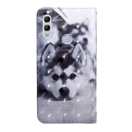 3D Painting Pattern Coloured Drawing Horizontal Flip TPU + PU Leather Case with Holder & Card Slots & Wallet, For Huawei Honor 10 Lite, For Huawei  P30 Pro