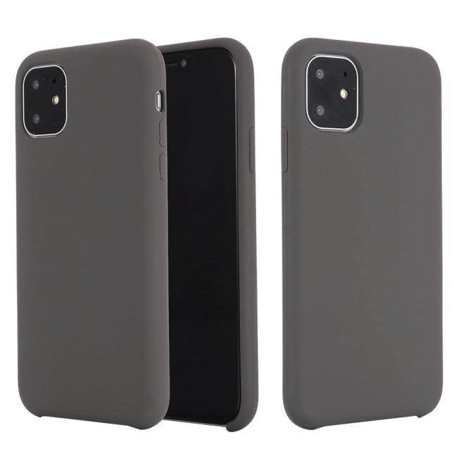 Solid Color Liquid Silicone Shockproof Case, For iPhone 11 Pro
