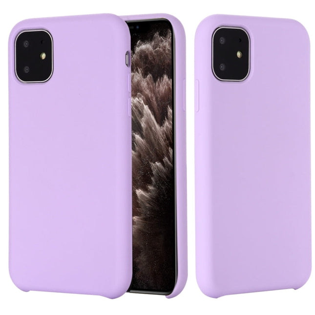 Solid Color Liquid Silicone Shockproof Case, For iPhone 11 Pro Max