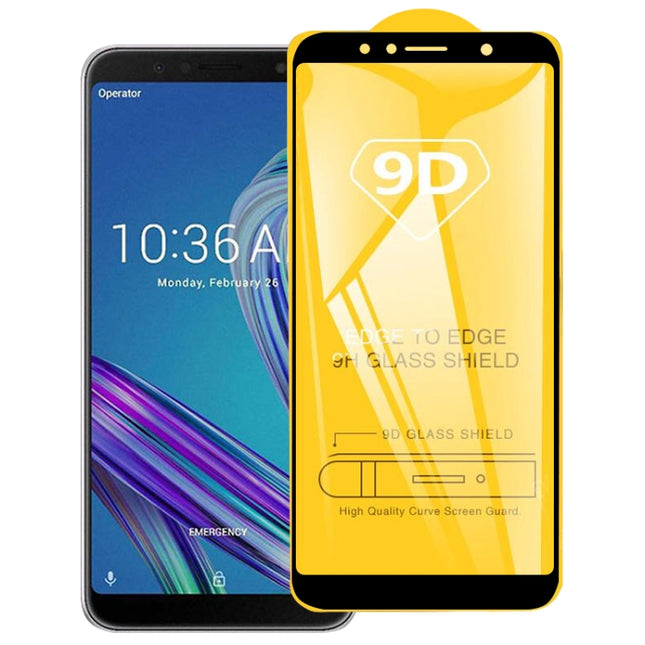9D Full Glue Full Screen Tempered Glass Film, For Asus Zenfone Max Pro (M1) ZB601KL, For OnePlus 7 (1 PC), For Asus Zenfone Max Pro (M2) ZB631KL, For Asus Zenfone Max (M2) ZB633KL