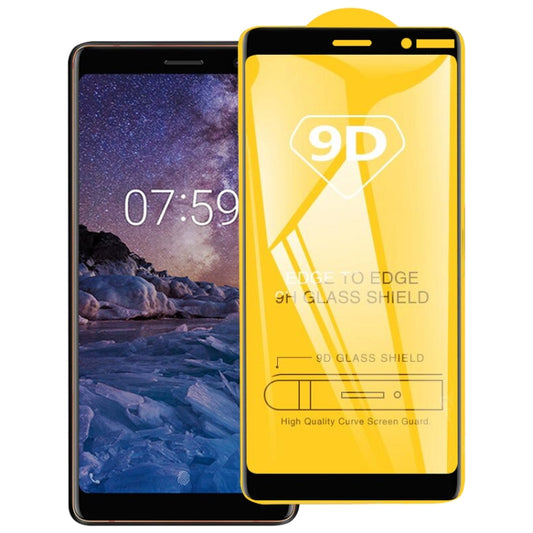 9D Full Glue Full Screen Tempered Glass Film, For Nokia X71, For Nokia 3.2, For Nokia 4.2, For Nokia 8.1 Plus, For Nokia 9, For Nokia 8.1 / X7, For Nokia 5.1 Plus (X5), For Nokia 7.1, For Nokia 3.1 Plus, For Nokia 3.1, For Nokia 5.1, For Nokia X6