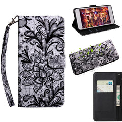 3D Painting Pattern Coloured Drawing Horizontal Flip TPU + PU Leather Case with Holder & Card Slots & Wallet, For Motorola E5 Play, For Motorola E5 Play Go