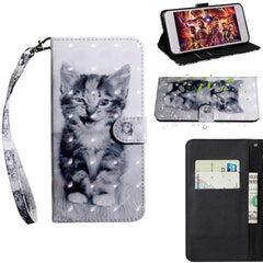 3D Painting Pattern Coloured Drawing Horizontal Flip TPU + PU Leather Case with Holder & Card Slots & Wallet, For Motorola E5 Play, For Motorola E5 Play Go, For Motorola E5 Plus