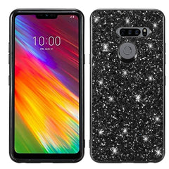 Plating Glittery Powder Shockproof TPU Case, For LG G8 ThinQ, For Motorola Moto G7 Power, For Motorola Moto G7 Play, For Motorola Moto E6, For Galaxy Note 10