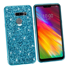 Plating Glittery Powder Shockproof TPU Case, For LG G8 ThinQ, For Motorola Moto G7 Power, For Motorola Moto G7 Play, For Motorola Moto E6, For Galaxy Note 10