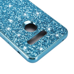 Plating Glittery Powder Shockproof TPU Case, For LG G8 ThinQ, For Motorola Moto G7 Power, For Motorola Moto G7 Play, For Motorola Moto E6, For Galaxy Note 10