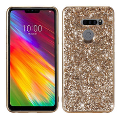 Plating Glittery Powder Shockproof TPU Case, For LG G8 ThinQ, For Motorola Moto G7 Power, For Motorola Moto G7 Play, For Motorola Moto E6, For Galaxy Note 10