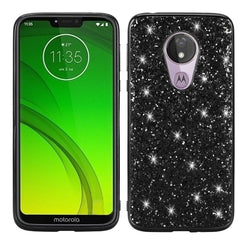 Plating Glittery Powder Shockproof TPU Case, For LG G8 ThinQ, For Motorola Moto G7 Power, For Motorola Moto G7 Play, For Motorola Moto E6, For Galaxy Note 10