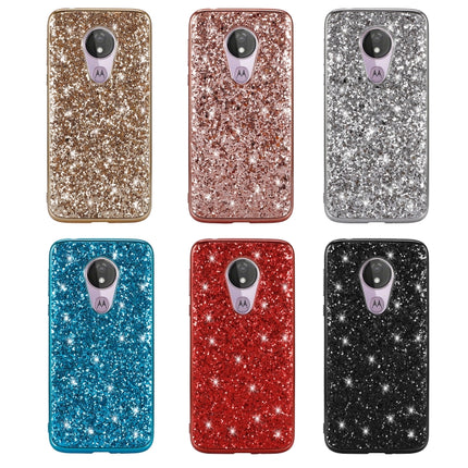 Plating Glittery Powder Shockproof TPU Case, For Motorola Moto G7 Play, For Galaxy Note 10, For Galaxy Note 10+