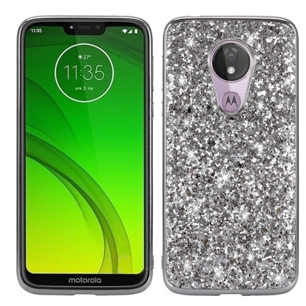 Plating Glittery Powder Shockproof TPU Case, For Motorola Moto G7 Play, For Galaxy Note 10, For Galaxy Note 10+