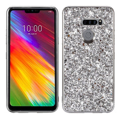 Plating Glittery Powder Shockproof TPU Case, For LG G8 ThinQ, For Motorola Moto G7 Power, For Motorola Moto G7 Play, For Motorola Moto E6, For Galaxy Note 10