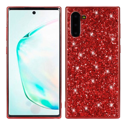 Plating Glittery Powder Shockproof TPU Case, For Motorola Moto G7 Play, For Galaxy Note 10, For Galaxy Note 10+