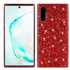 Plating Glittery Powder Shockproof TPU Case, For LG G8 ThinQ, For Motorola Moto G7 Power, For Motorola Moto G7 Play, For Motorola Moto E6, For Galaxy Note 10