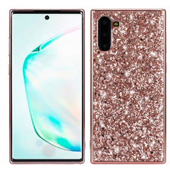 Plating Glittery Powder Shockproof TPU Case, For LG G8 ThinQ, For Motorola Moto G7 Power, For Motorola Moto G7 Play, For Motorola Moto E6, For Galaxy Note 10