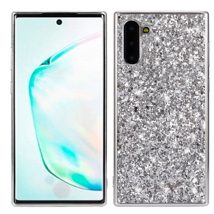Plating Glittery Powder Shockproof TPU Case, For Motorola Moto G7 Play, For Galaxy Note 10, For Galaxy Note 10+