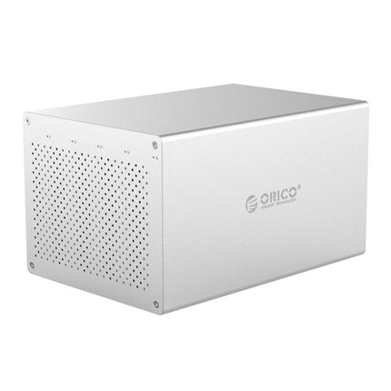ORICO Honeycomb Series WS500RU3 SATA 3.5 inch 50TB USB 3.0 5 Bays Aluminum Alloy HDD / SSD Enclosure with Raid, USB 3.0 5 Bays with Raid