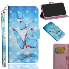 3D Painting Pattern Coloured Drawing Horizontal Flip TPU + PU Leather Case with Holder & Card Slots & Wallet, For LG Q60 / K50, For Google Pixel 3A, for Google Pixel 3A, For Google Pixel 3A XL