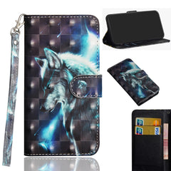 3D Painting Pattern Coloured Drawing Horizontal Flip TPU + PU Leather Case with Holder & Card Slots & Wallet, For Huawei Honor 20 Pro