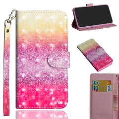 3D Painting Pattern Coloured Drawing Horizontal Flip TPU + PU Leather Case with Holder & Card Slots & Wallet, For Huawei Honor 20 Pro