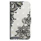 For Huawei P30 / Black Flower