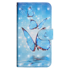3D Painting Pattern Horizontal Flip TPU + PU Leather Case with Holder & Card Slots & Wallet, For iPhone 7 Plus, For iPhone SE 2022 / SE 2020 / 8 / 7