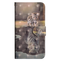 3D Painting Pattern Horizontal Flip TPU + PU Leather Case with Holder & Card Slots & Wallet, For iPhone 7 Plus, For iPhone SE 2022 / SE 2020 / 8 / 7
