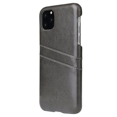 Fierre Shann Retro Oil Wax Texture PU Leather Case with Card Slots, For iPhone 11 Pro, For iPhone 11, For iPhone 11 Pro Max, for iPhone 11 Pro, for iPhone 11, for iPhone 11 Pro Max