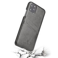 Fierre Shann Retro Oil Wax Texture PU Leather Case with Card Slots, For iPhone 11 Pro, For iPhone 11, For iPhone 11 Pro Max, for iPhone 11 Pro, for iPhone 11, for iPhone 11 Pro Max