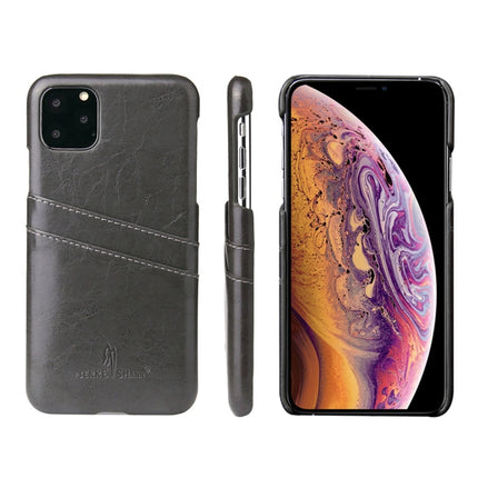 Fierre Shann Retro Oil Wax Texture PU Leather Case with Card Slots, For iPhone 11 Pro, For iPhone 11, For iPhone 11 Pro Max, for iPhone 11 Pro, for iPhone 11, for iPhone 11 Pro Max