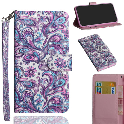 3D Painting Pattern Horizontal Flip TPU + PU Leather Case with Holder & Card Slots & Wallet, For Galaxy A9 (2018), For Galaxy A10