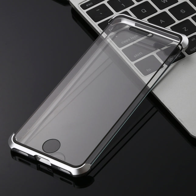 Ultra-Thin Angular Frame Magnetic Absorption Double-Sided Tempered Glass Shell for iPhone 8, For iPhone 8