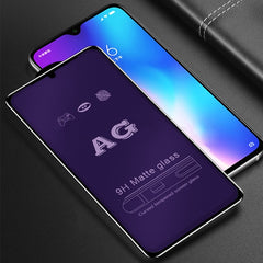 25 PCS AG Matte Anti Blue Light Full Cover Tempered Glass, For iPhone 6 Plus & 6s Plus, For iPhone 8 & 7, For iPhone 8 Plus & 7 Plus, For iPhone XS / X, For iPhone XR, For iPhone XS Max