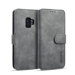 DG.MING Retro Oil Side Horizontal Flip Case with Holder & Card Slots & Wallet, for iPhone 7 / 8, for Galaxy Note 10, for Galaxy Note 10+, for Galaxy S9, for Galaxy S9+, for Huawei Nova 5 / Nova 5 Pro, for Huawei P20 Lite 2019 / Nova 5i