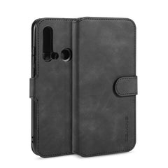 DG.MING Retro Oil Side Horizontal Flip Case with Holder & Card Slots & Wallet, for iPhone 7 / 8, for Galaxy Note 10, for Galaxy Note 10+, for Galaxy S9, for Galaxy S9+, for Huawei Nova 5 / Nova 5 Pro, for Huawei P20 Lite 2019 / Nova 5i