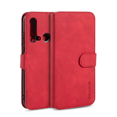 DG.MING Retro Oil Side Horizontal Flip Case with Holder & Card Slots & Wallet, for iPhone 7 / 8, for Galaxy Note 10, for Galaxy Note 10+, for Galaxy S9, for Galaxy S9+, for Huawei Nova 5 / Nova 5 Pro, for Huawei P20 Lite 2019 / Nova 5i