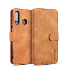 DG.MING Retro Oil Side Horizontal Flip Case with Holder & Card Slots & Wallet, for iPhone 7 / 8, for Galaxy Note 10, for Galaxy Note 10+, for Galaxy S9, for Galaxy S9+, for Huawei Nova 5 / Nova 5 Pro, for Huawei P20 Lite 2019 / Nova 5i