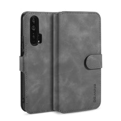 DG.MING Retro Oil Side Horizontal Flip Case with Holder & Card Slots & Wallet, for Huawei P Smart / Enjoy 7S, for Xiaomi Redmi 7A, for Xiaomi Redmi K20 / K20 Pro / Mi 9T, for Huawei Honor 20 Pro, for Huawei Honor 20