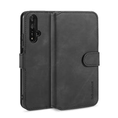 DG.MING Retro Oil Side Horizontal Flip Case with Holder & Card Slots & Wallet, for Huawei P Smart / Enjoy 7S, for Xiaomi Redmi 7A, for Xiaomi Redmi K20 / K20 Pro / Mi 9T, for Huawei Honor 20 Pro, for Huawei Honor 20