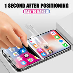 25 PCS Soft Hydrogel Film Full Cover Front Protector with Alcohol Cotton + Scratch Card for, For iPhone 6 / 7 / 8(25 PCS), For iPhone 6 Plus(25 PCS), For iPhone 7 Plus / 8 Plus(25 PCS), For iPhone X / XS(25 PCS), For iPhone XR(25 PCS), iPhone XS Max