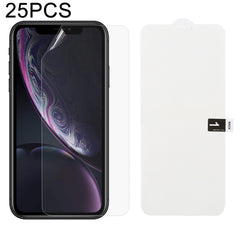 25 PCS Soft Hydrogel Film Full Cover Front Protector with Alcohol Cotton + Scratch Card for, For iPhone 6 / 7 / 8(25 PCS), For iPhone 6 Plus(25 PCS), For iPhone 7 Plus / 8 Plus(25 PCS), For iPhone X / XS(25 PCS), For iPhone XR(25 PCS), iPhone XS Max���...
