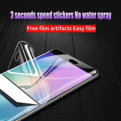 25 PCS Soft Hydrogel Film Full Cover Front Protector with Alcohol Cotton + Scratch Card for Galaxy, For Galaxy M30(25 PCS), For Galaxy Note 10 (25 PCS), For Galaxy Note 10+ (25 PCS), For Galaxy Note 8 (25 PCS), For Galaxy Note 9 (25 PCS)