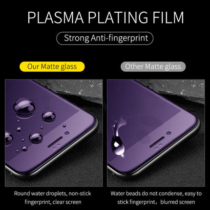 AG Matte Anti Blue Light Full Cover Tempered Glass, For Huawei P30 Lite